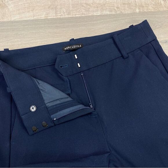 J. Crew Mercatile Slim Crop Ruby Pant Navy Blue 2 - Picture 8 of 13